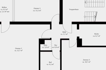 Wohnung Kelkheim (Taunus) - 3 Zimmer, 66 m&sup2;, 900&euro; | Angebot:26325823