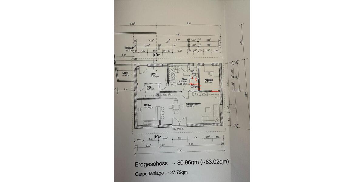 Einfamilienhaus Handewitt - 5 Zimmer, 144 m&sup2;, 1.800&euro; | Angebot:25722052