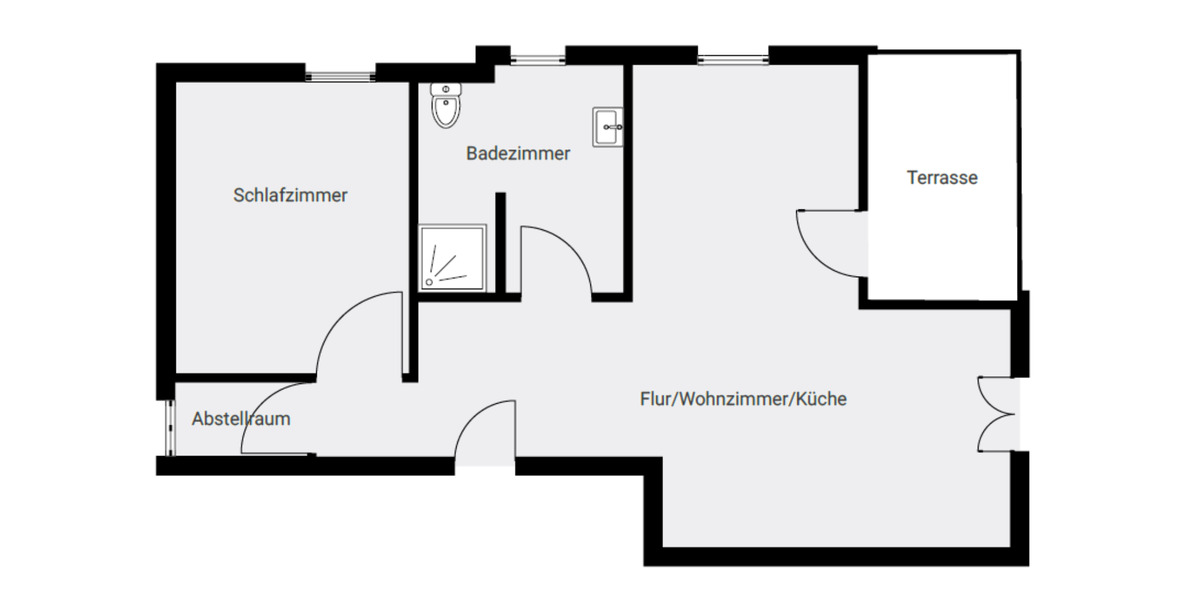 Roßtal: Moderne, neuwertige 2-Zimmer Wohnung in S-Bahn Nähe 2 zimmer