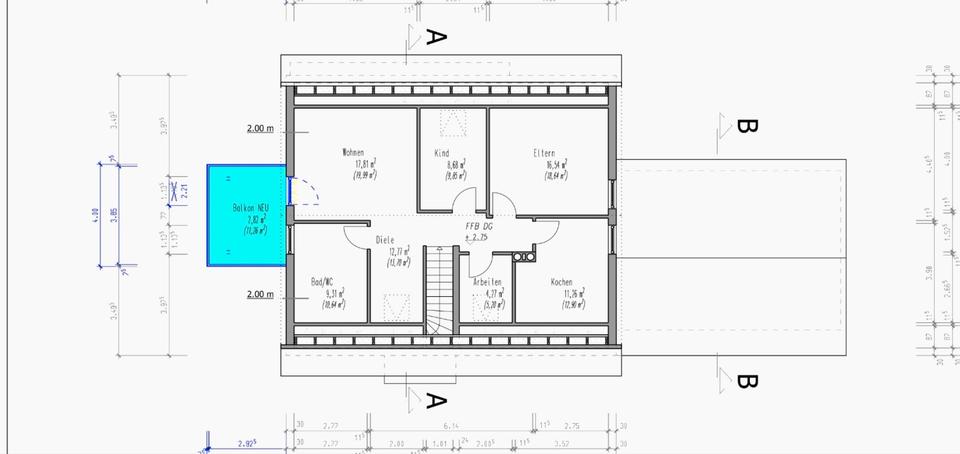 Dachgeschoßwohnung Nordheim vor der Rhön - 3 Zimmer, 83 m&sup2;, 660&euro; | Angebot:26055682