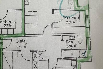Wohnung Unna Hemmerde - 3 Zimmer, 77 m&sup2;, 525&euro; | Angebot:25932975
