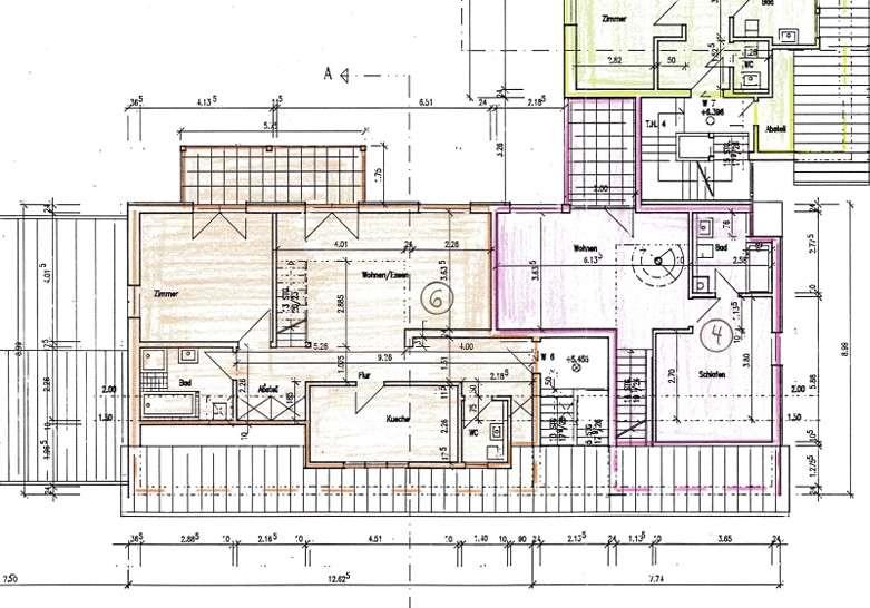 Etagenwohnung Sickte - 3 Zimmer, 102 m&sup2;, 1.100&euro; | Angebot:26284891