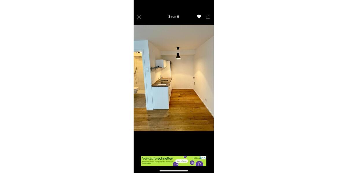 Erdgeschoßwohnung Homburg - 1 Zimmer, 23 m&sup2;, 420&euro; | Angebot:25171335