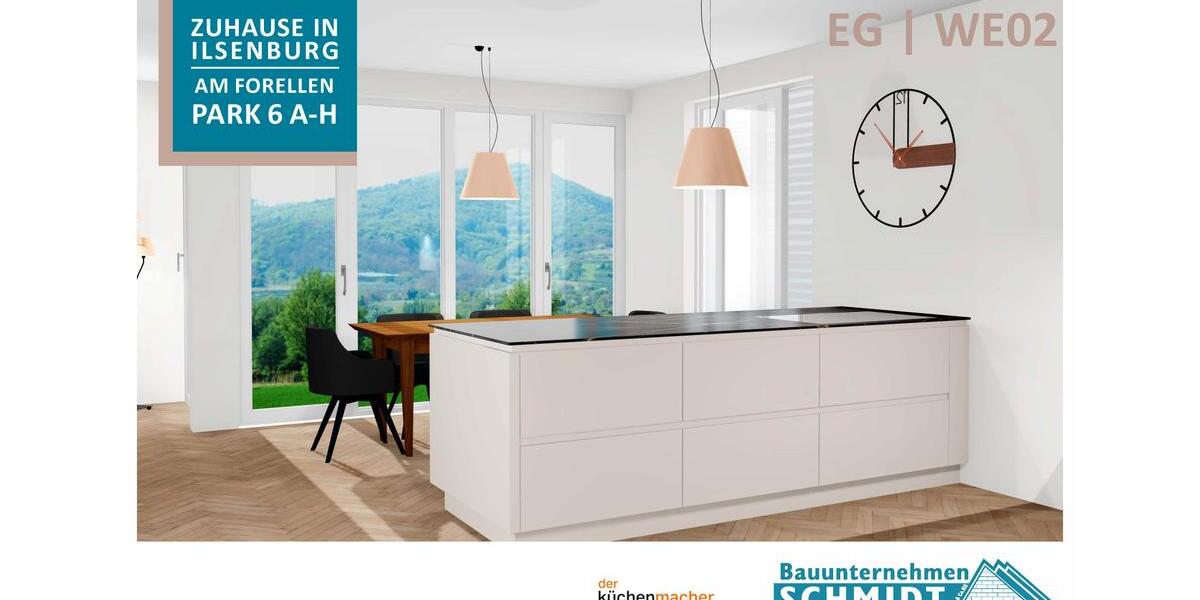 Erdgeschoßwohnung Ilsenburg (Harz) - 2 Zimmer, 66 m&sup2;, 822&euro; | Angebot:26021391