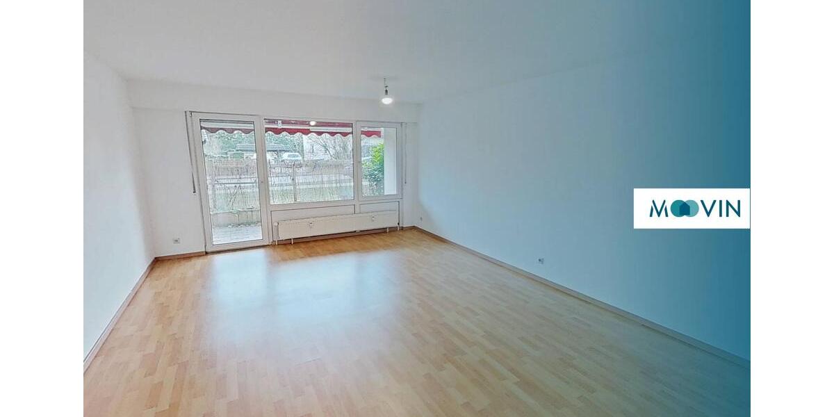 Helle 3-Zimmer-Wohnung mit sonniger Terrasse und Wannenbad 3 zimmer