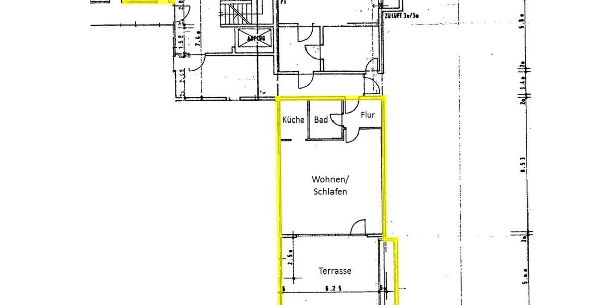 Terrassenwohnung Bad Urach - 1.5 Zimmer, 69 m&sup2;, 790&euro; | Angebot:24891160