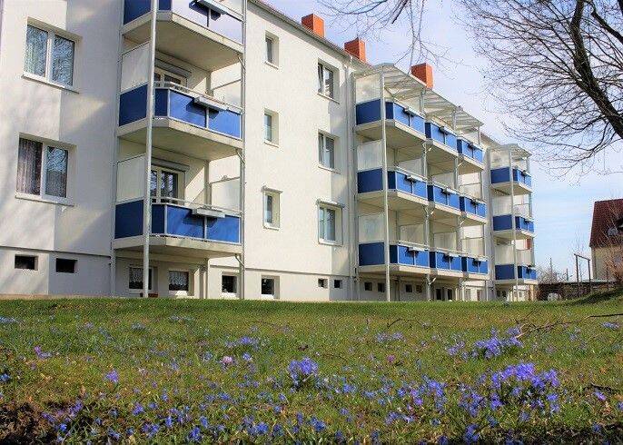 3-Raum-Wohnung mit zwei großen Südbalkonen