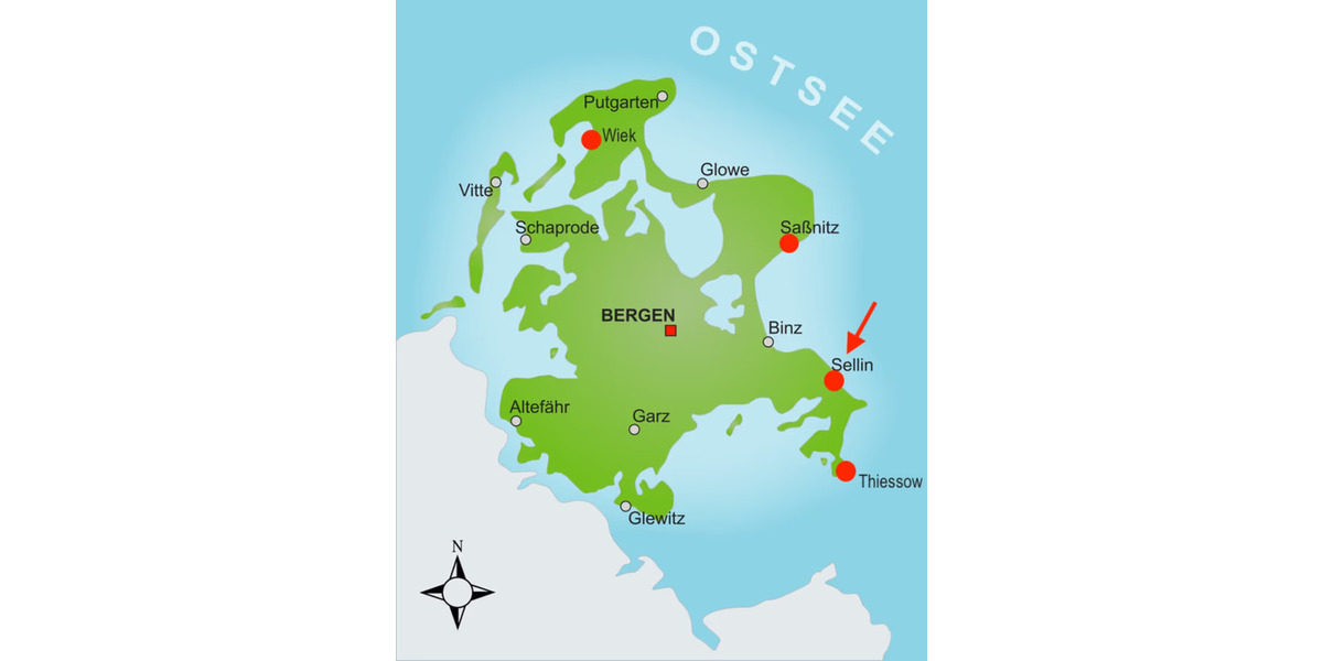 Etagenwohnung Sellin - 2 Zimmer, 83 m&sup2;, 1.494&euro; | Angebot:25985325