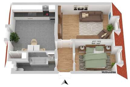 Wohnung zum Mieten in Hagen 363 € 66 m²