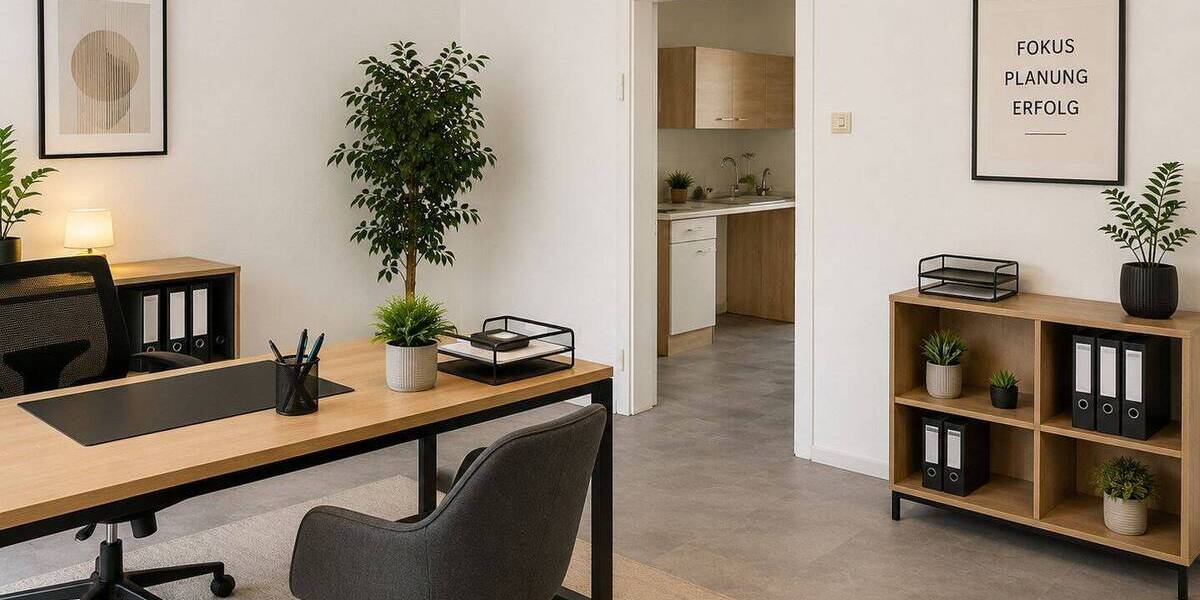 Gewerbeobjekt Duisburg Altstadt - 2 Zimmer, 42 m&sup2;, 336&euro; | Angebot:26763692