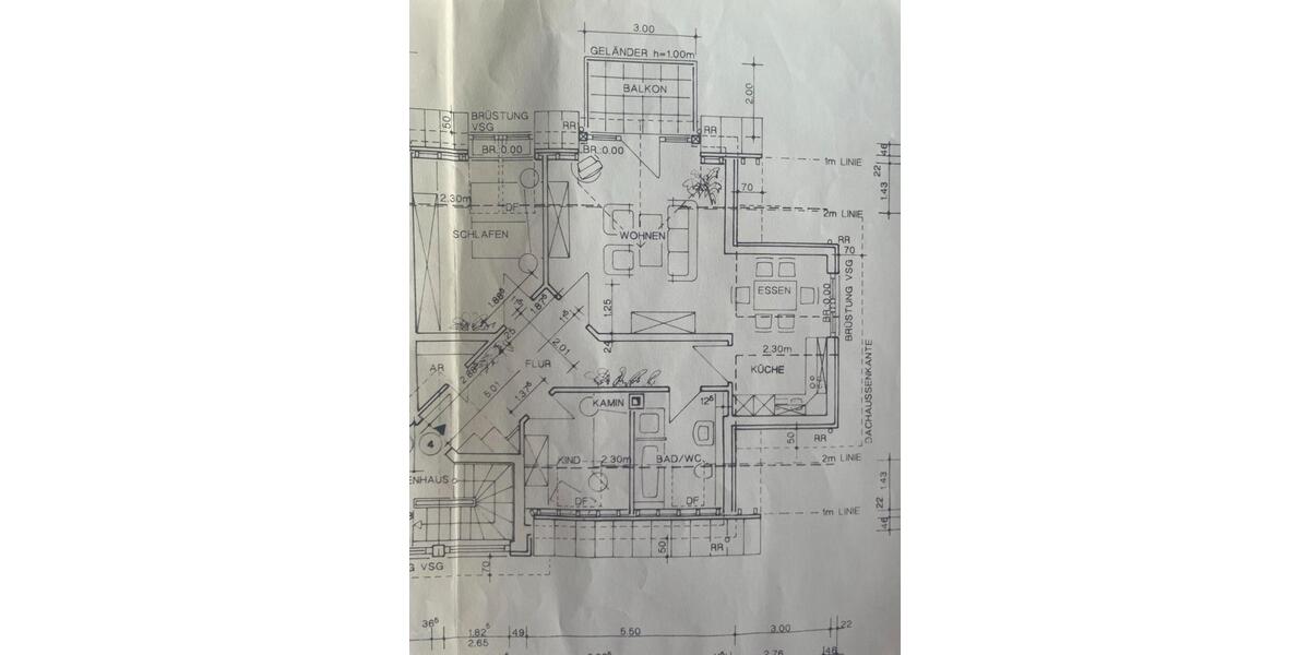 Dachgeschoßwohnung Asbach - 3 Zimmer, 90 m&sup2;, 720&euro; | Angebot:26042108