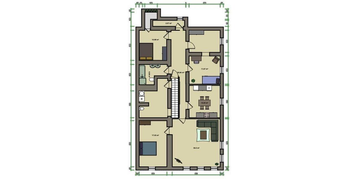 Etagenwohnung Mühlheim an der Donau - 5 Zimmer, 154 m&sup2;, 1.154&euro; | Angebot:26661639