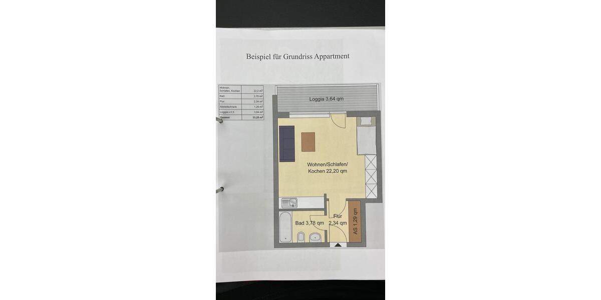 Wohnen auf Zeit Hilden Kalstert - 1 Zimmer, 34 m&sup2;, 845&euro; | Angebot:25338129