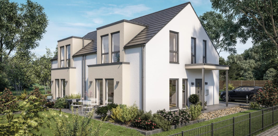 Doppelhaushälfte Roetgen - 4 Zimmer, 120 m&sup2;, 1.999&euro; | Angebot:23186943