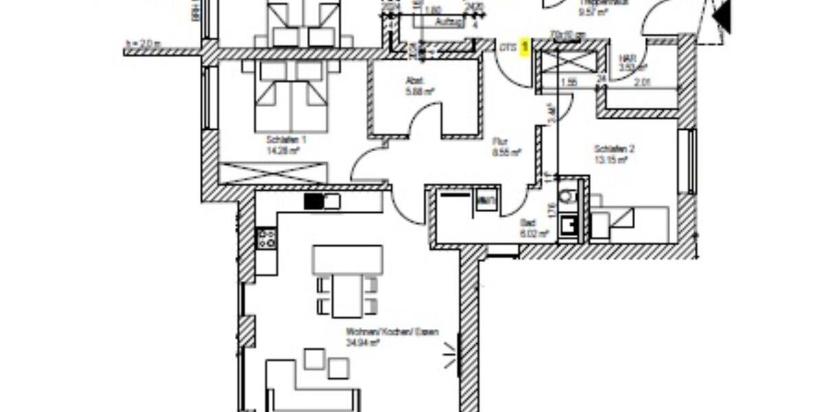 Löningen- 3 Zimmer- EG - Terrasse - Stellplatz 3 zimmer