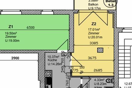Wohnen auf Zeit Weimar - 1 Zimmer, 19 m&sup2;, 350&euro; | Angebot:25942408