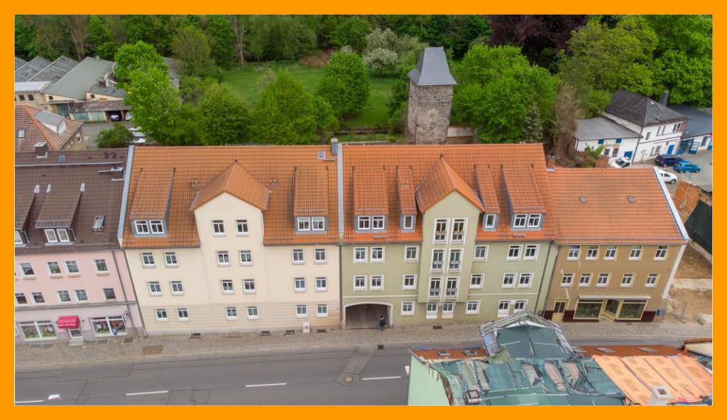 Idyllisch wohnen im Zentrum von Weida! Gemütliche 1 Raum Wohnung mit Dusche. - Etagenwohnung Weida Liebsdorf | Angebot:27224541