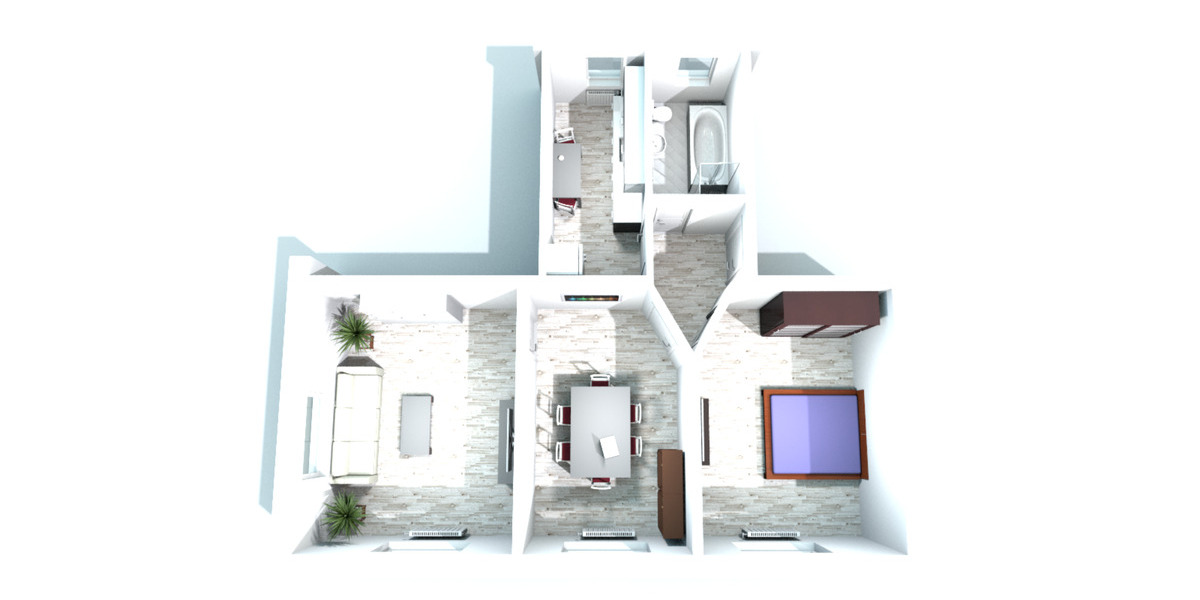 Etagenwohnung Genthin - 3 Zimmer, 63 m&sup2;, 462&euro; | Angebot:24803336