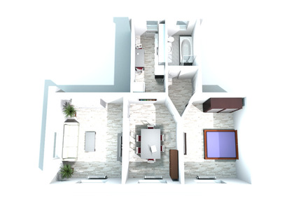 Wohnung Genthin - 3 Zimmer, 63 m&sup2;, 462&euro; | Angebot:24803336