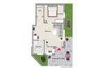 Etagenwohnung Krauchenwies - 2 Zimmer, 45 m&sup2;, 450&euro; | Angebot:26740523