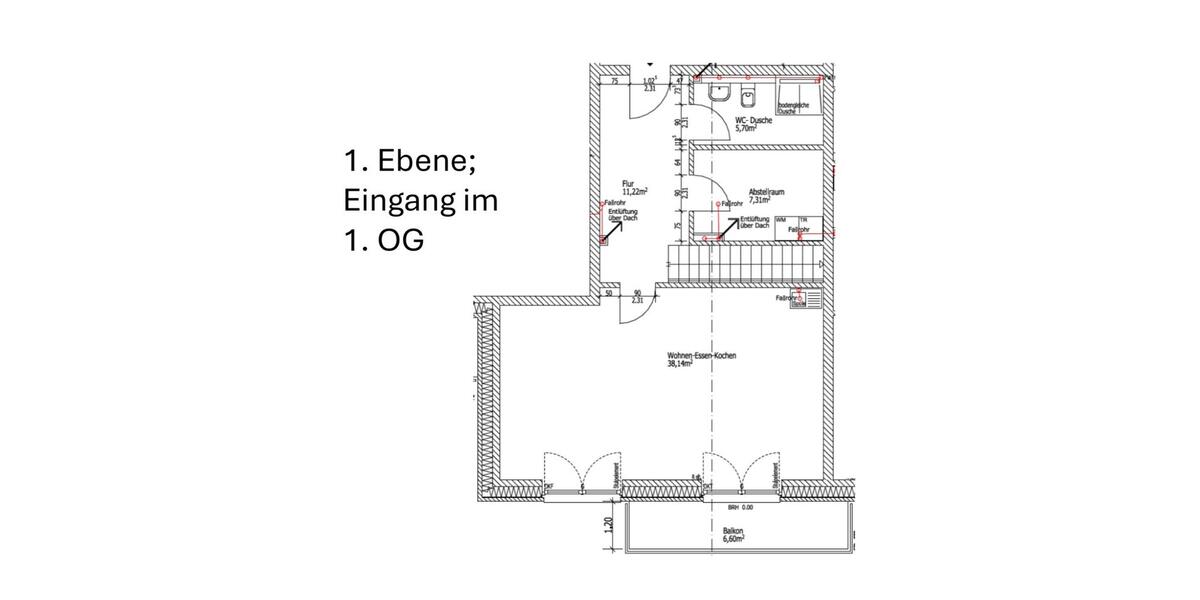 Maisonettenwohnung Ritterhude - 4 Zimmer, 138 m&sup2;, 1.680&euro; | Angebot:25803891
