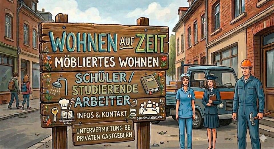 Wohnen auf Zeit Aukrug - 3 Zimmer, 20 m&sup2;, 20&euro; | Angebot:26384718