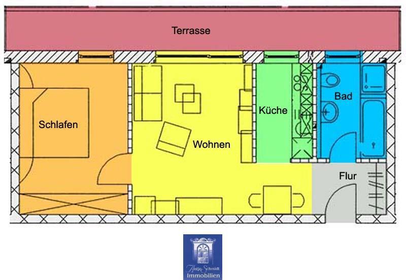 Etagenwohnung Bischofswerda - 2 Zimmer, 56 m&sup2;, 395&euro; | Angebot:25766082