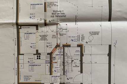 Wohnung Erlangen Buckenhofer Siedlung - 4 Zimmer, 99 m&sup2;, 1.790&euro; | Angebot:25281943