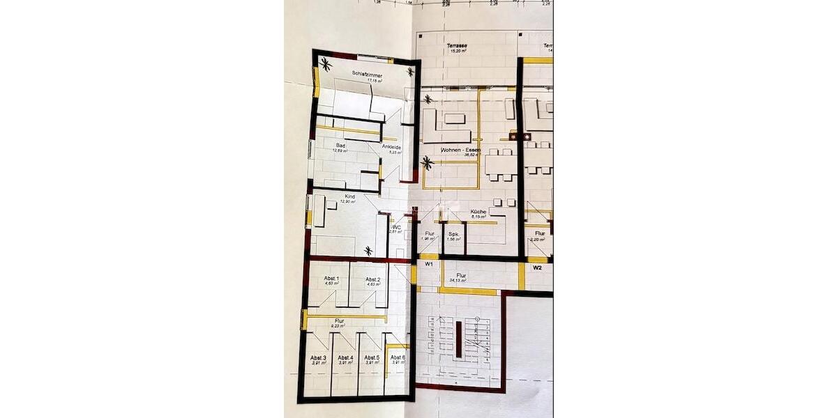 Erdgeschoßwohnung Wilnsdorf - 3 Zimmer, 104 m&sup2;, 1.165&euro; | Angebot:24658452