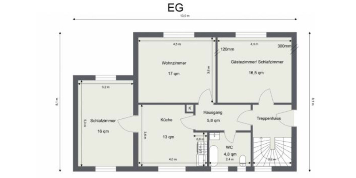 Etagenwohnung Lauchringen - 3.5 Zimmer, 72 m&sup2;, 690&euro; | Angebot:25943000