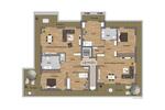 Etagenwohnung Betzdorf - 3 Zimmer, 121 m&sup2;, 1.270&euro; | Angebot:26528574