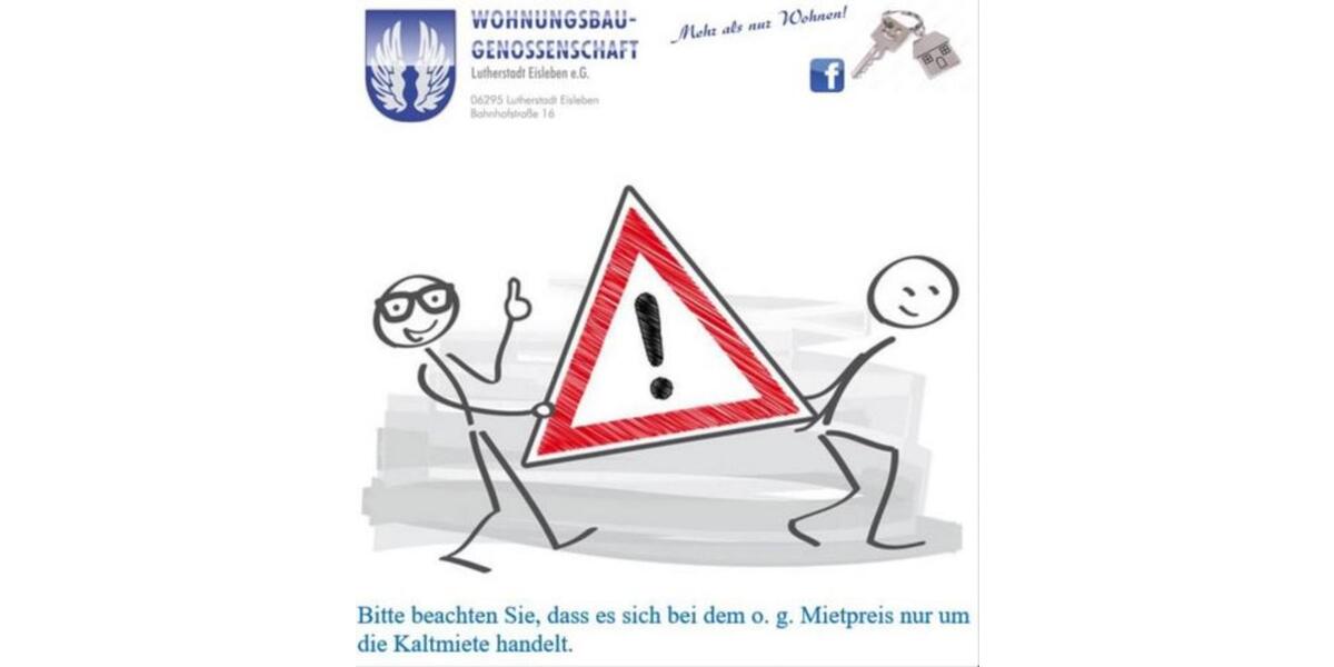 Erdgeschoßwohnung Eisleben (Lutherstadt) - 3 Zimmer, 60 m&sup2;, 330&euro; | Angebot:25747464