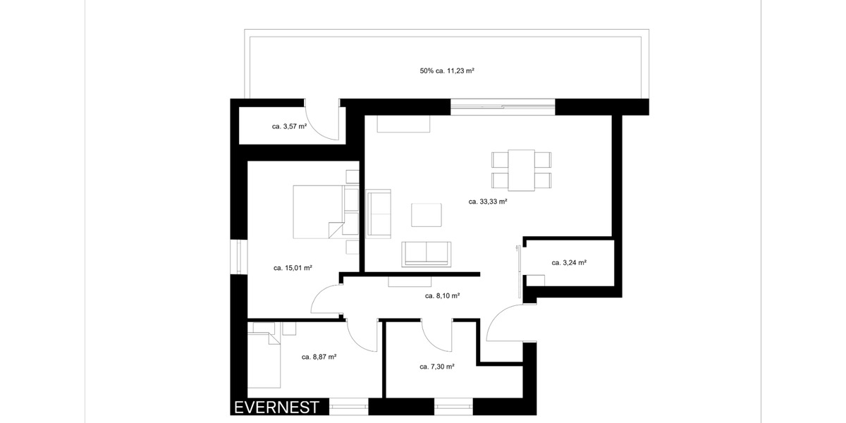 Einfamilienhaus Bad Zwischenahn - 3 Zimmer, 87 m&sup2;, 1.393&euro; | Angebot:24183330