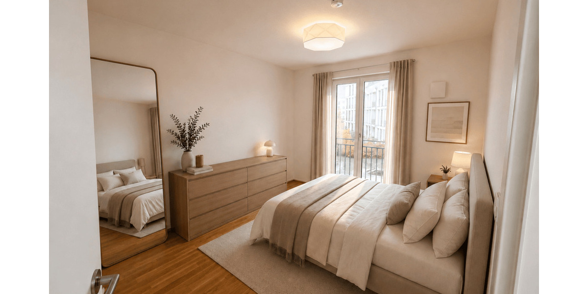 Etagenwohnung München Aubing-Lochhausen-Langwied - 2 Zimmer, 58 m&sup2;, 1.580&euro; | Angebot:26886261