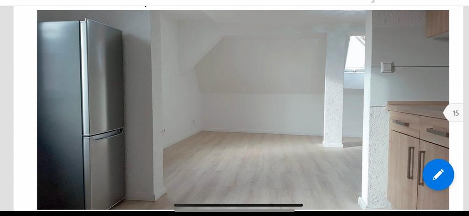 Dachgeschoßwohnung Möckmühl - 1.5 Zimmer, 51 m&sup2;, 550&euro; | Angebot:26268889