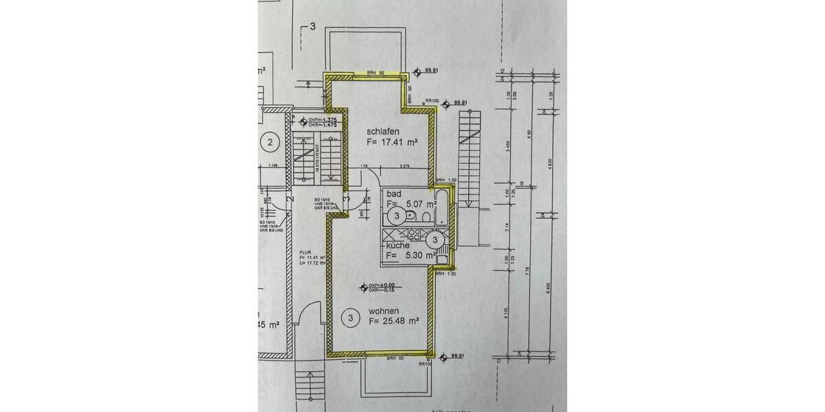 Erdgeschoßwohnung Schriesheim - 2 Zimmer, 53 m&sup2;, 650&euro; | Angebot:26531654