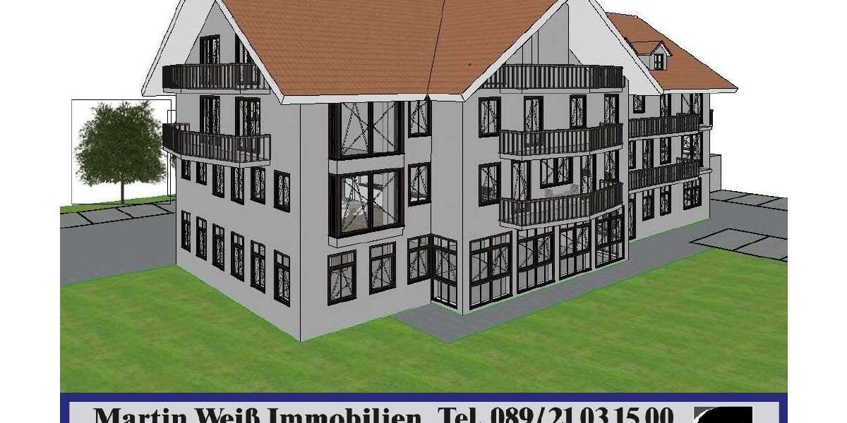 Etagenwohnung Grünwald - 3 Zimmer, 85 m&sup2;, 1.895&euro; | Angebot:26759027