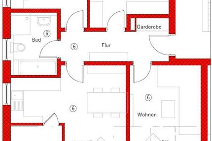 Wohnung Brennberg - 3 Zimmer, 76 m&sup2;, 724&euro; | Angebot:26594087