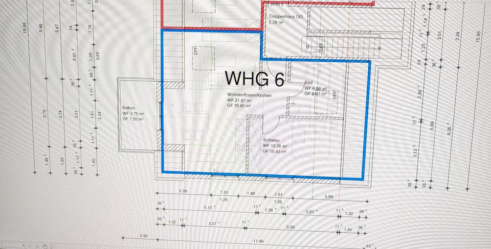 Dachgeschoßwohnung Gaimersheim - 2 Zimmer, 56 m&sup2;, 1.000&euro; | Angebot:25641082