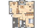 Etagenwohnung Varel - 3 Zimmer, 73 m&sup2;, 599&euro; | Angebot:26566203