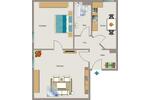 Etagenwohnung Duisburg Hamborn - 2.5 Zimmer, 49 m&sup2;, 281&euro; | Angebot:26641589