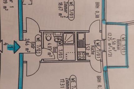 Wohnung Marburg Südviertel 2 zimmer