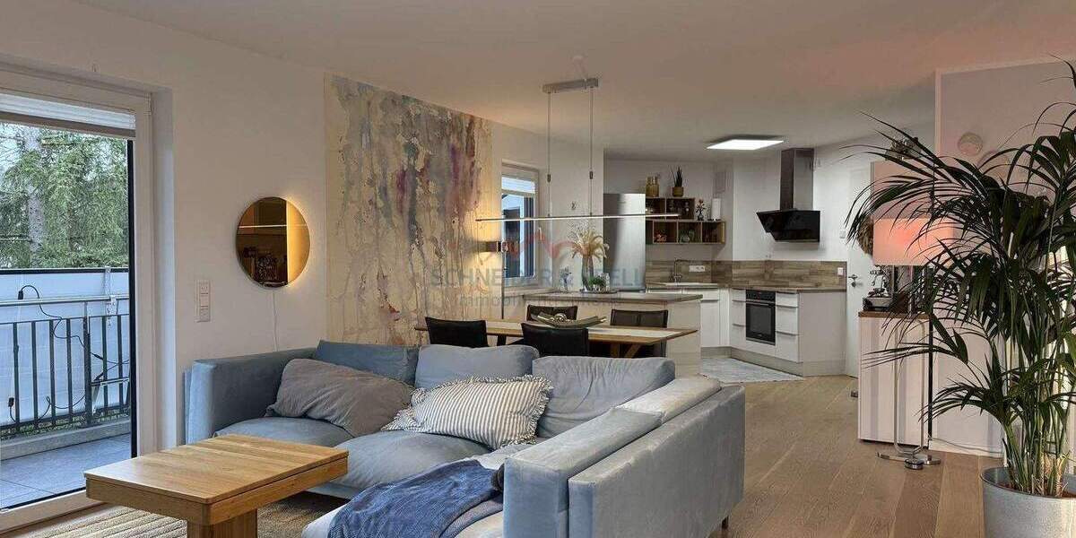 Etagenwohnung Geretsried Gartenberg - 3 Zimmer, 95 m&sup2;, 1.375&euro; | Angebot:25663519