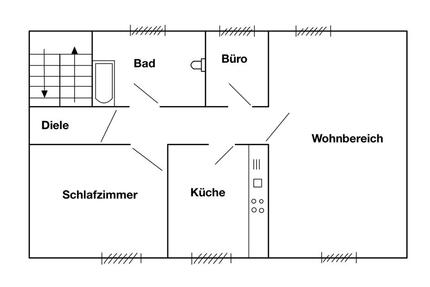 Wohnung Nördlingen - 2.5 Zimmer, 75 m&sup2;, 750&euro; | Angebot:25759645
