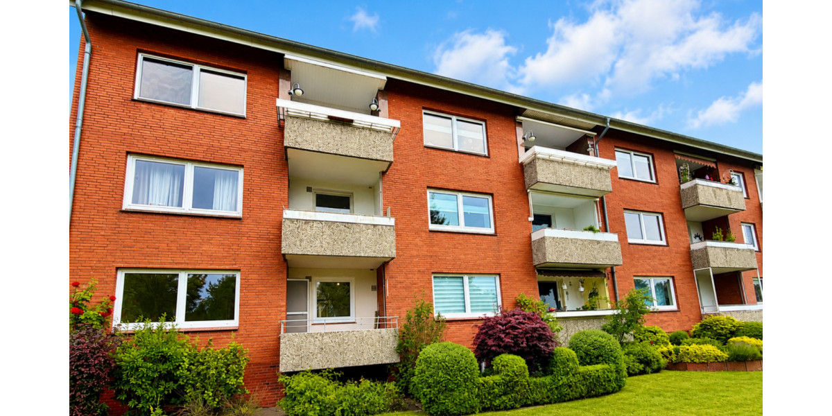 Erstbezug in Bordesholm - hell, ruhig, mit Südbalkon und Stellplatz - Etagenwohnung Bordesholm | Angebot:27005144