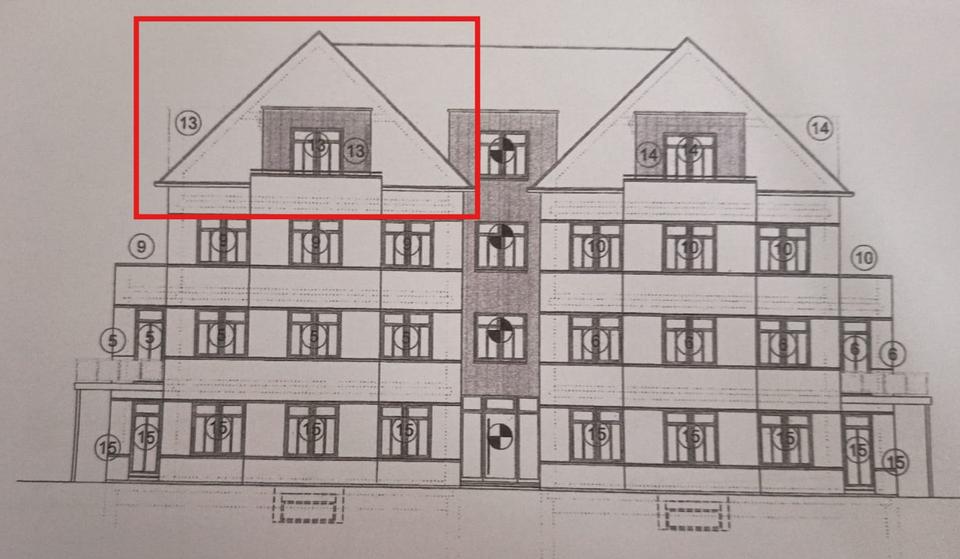 Dachgeschoßwohnung Varel - 2 Zimmer, 63 m&sup2;, 850&euro; | Angebot:25148590