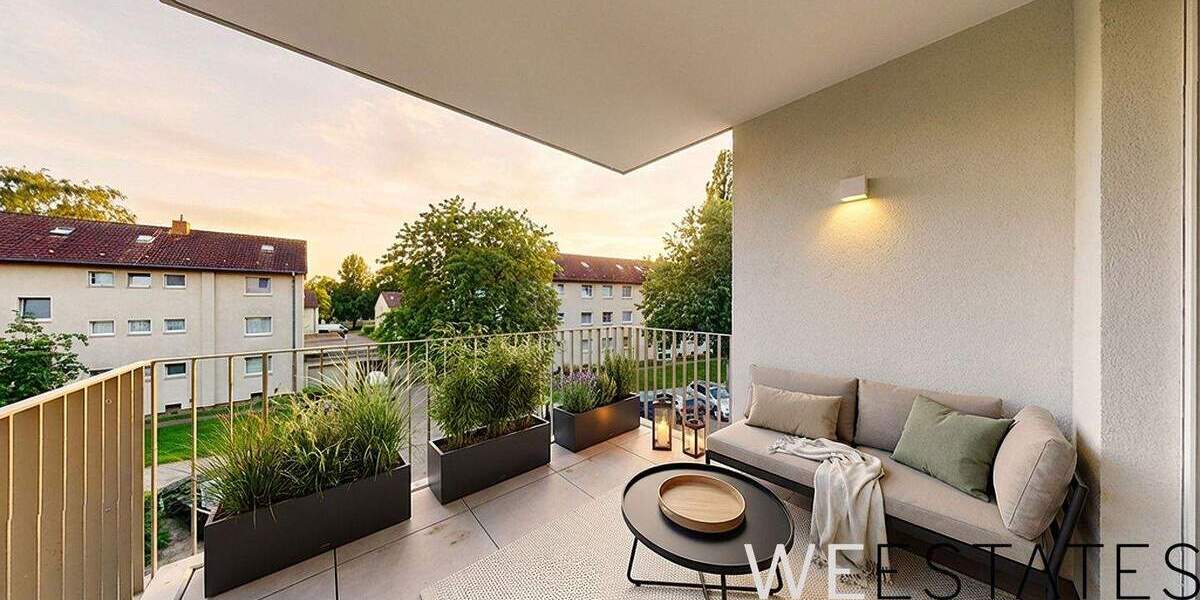 Etagenwohnung Düsseldorf Eller - 2 Zimmer, 60 m&sup2;, 1.145&euro; | Angebot:25683485