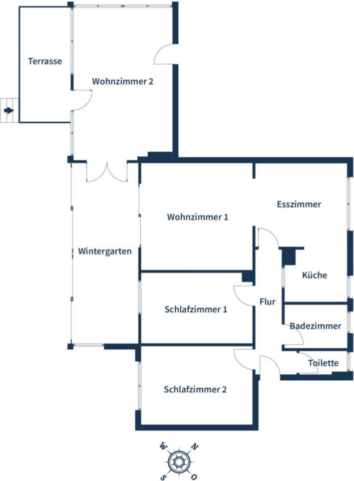 Familienidylle: 5 Zimmer Wohnung