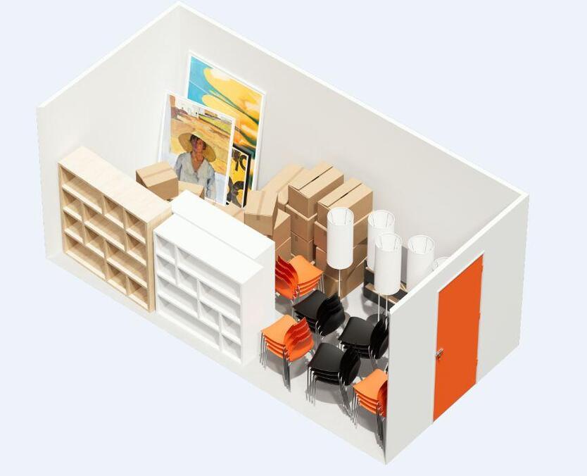 Lagerraum mieten mit 12m² in Neumünster, Lagerbox, Selfstorage, Citylagerhaus