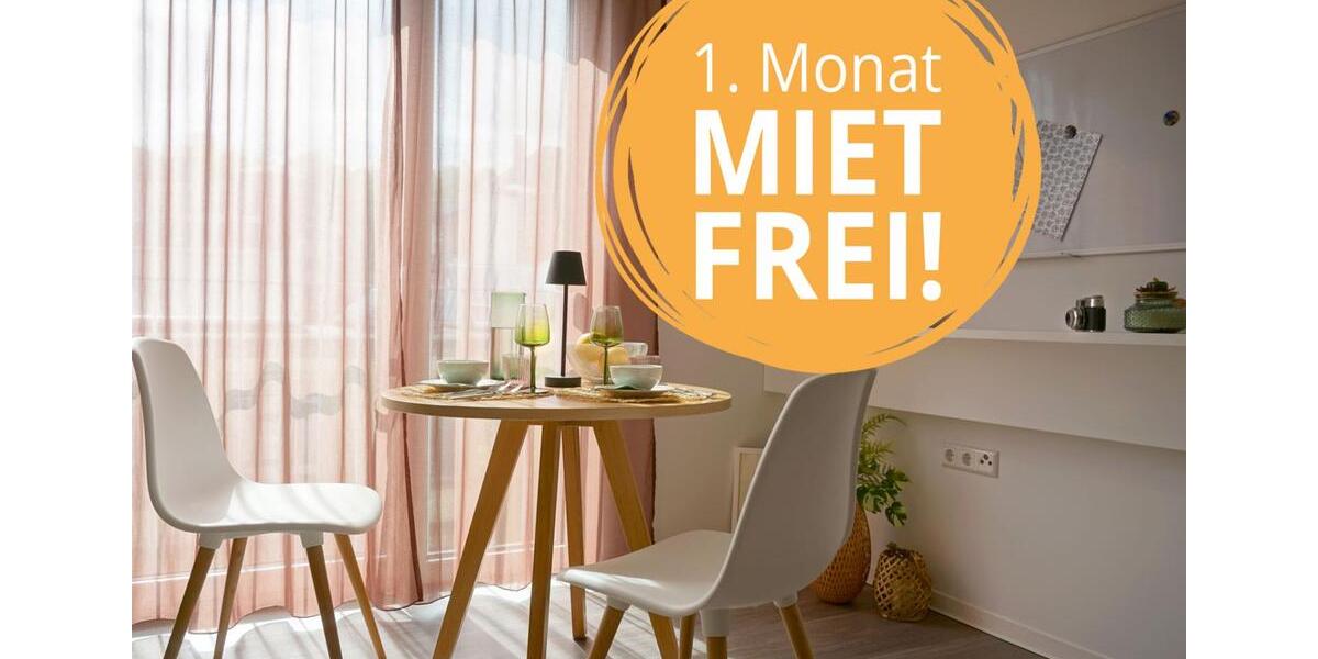 Möblierte Wohnung - Typ Komfort L mit Balkon - Sonderaktion 1 zimmer